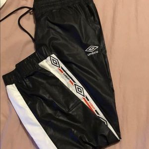 Umbro swishy pants